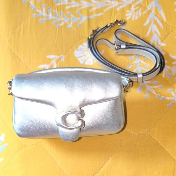 Coach Pillow Tabby (Silver) - Picture 2 of 10